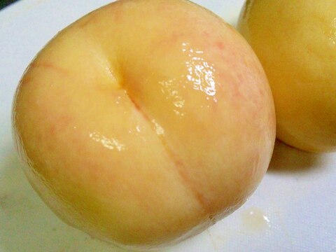 桃の皮のきれいな剥き方